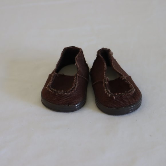Baby Basic Canvas Walker Shoes Brown One Size - Picture 3 of 3